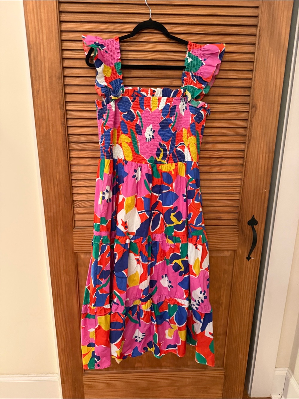 Sugarlips Pink Multi Floral Maxi Dress with Ruffled Straps-xxl
